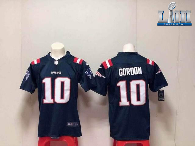 2019 New England Patriots Super Bowl LIII game Jerseys-144